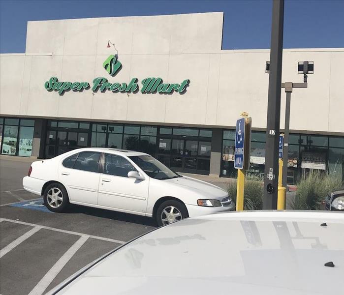 SERVPRO commercial job-site
