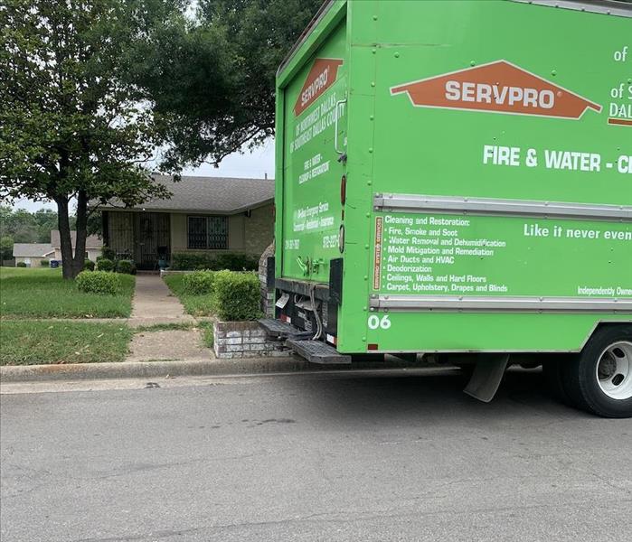SERVPRO job-site